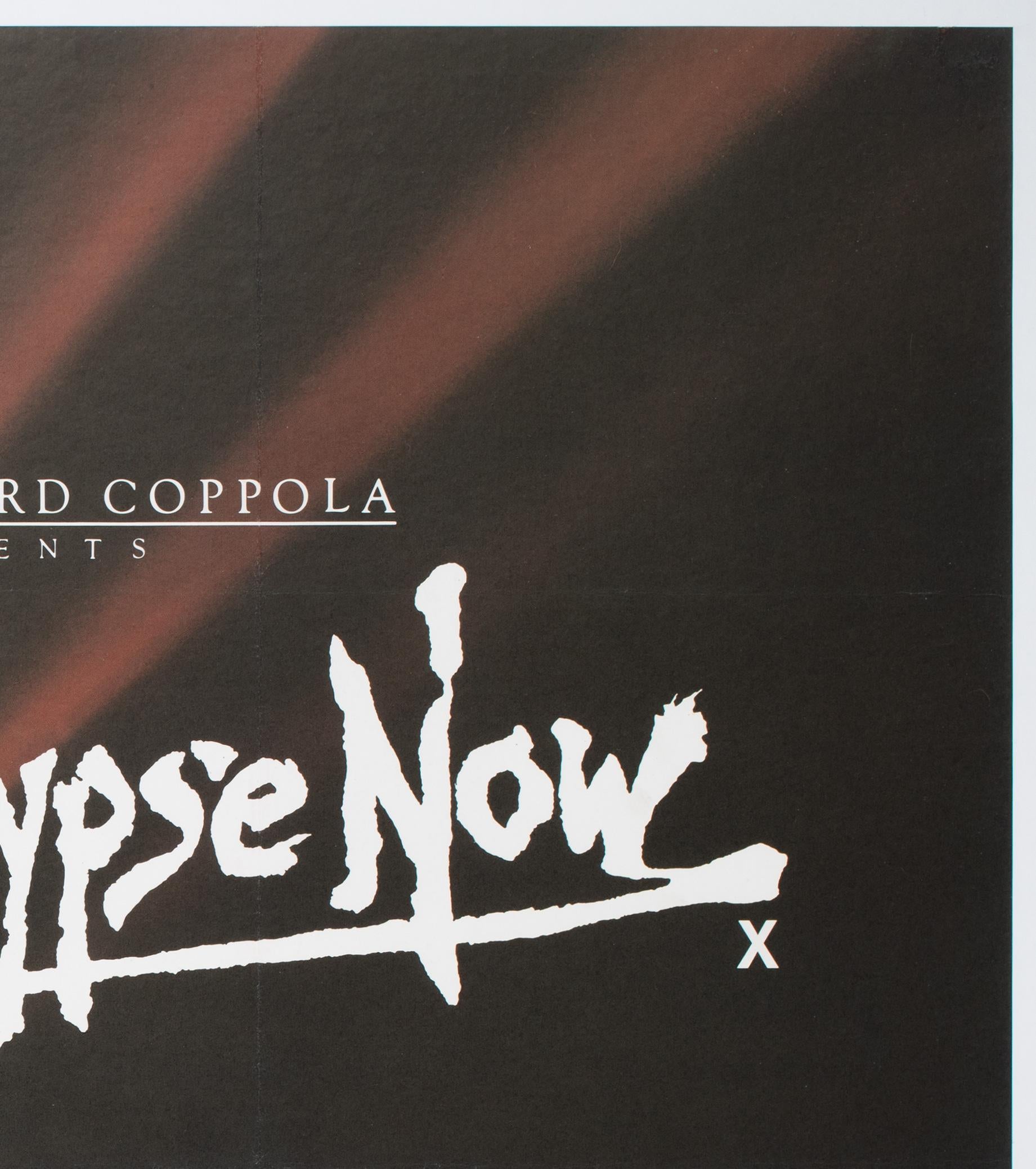 XX secolo Poster del film Apocalypse Now 1979 UK Quad, Bob Peak in vendita
