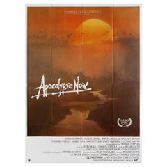Affiche du grand film français « Apocalypse Now » (Apocalypse maintenant), 1980