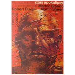 Apocalypse Now Polish Film Movie Poster, 1981, Waldemar Swierzy