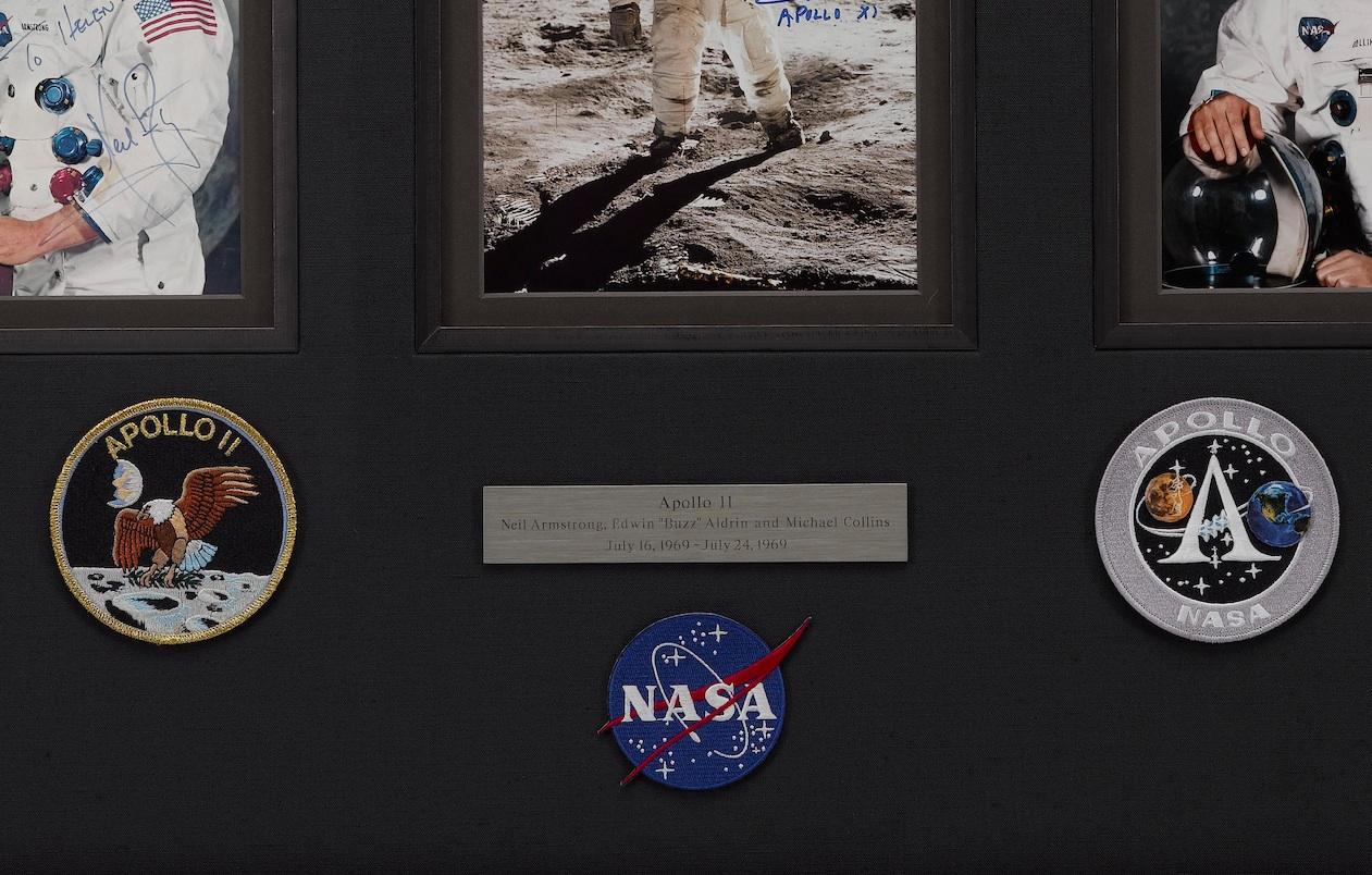 20th Century Apollo 11 Astronaut Signatures, Featuring Armstrong, Aldrin, and Collins