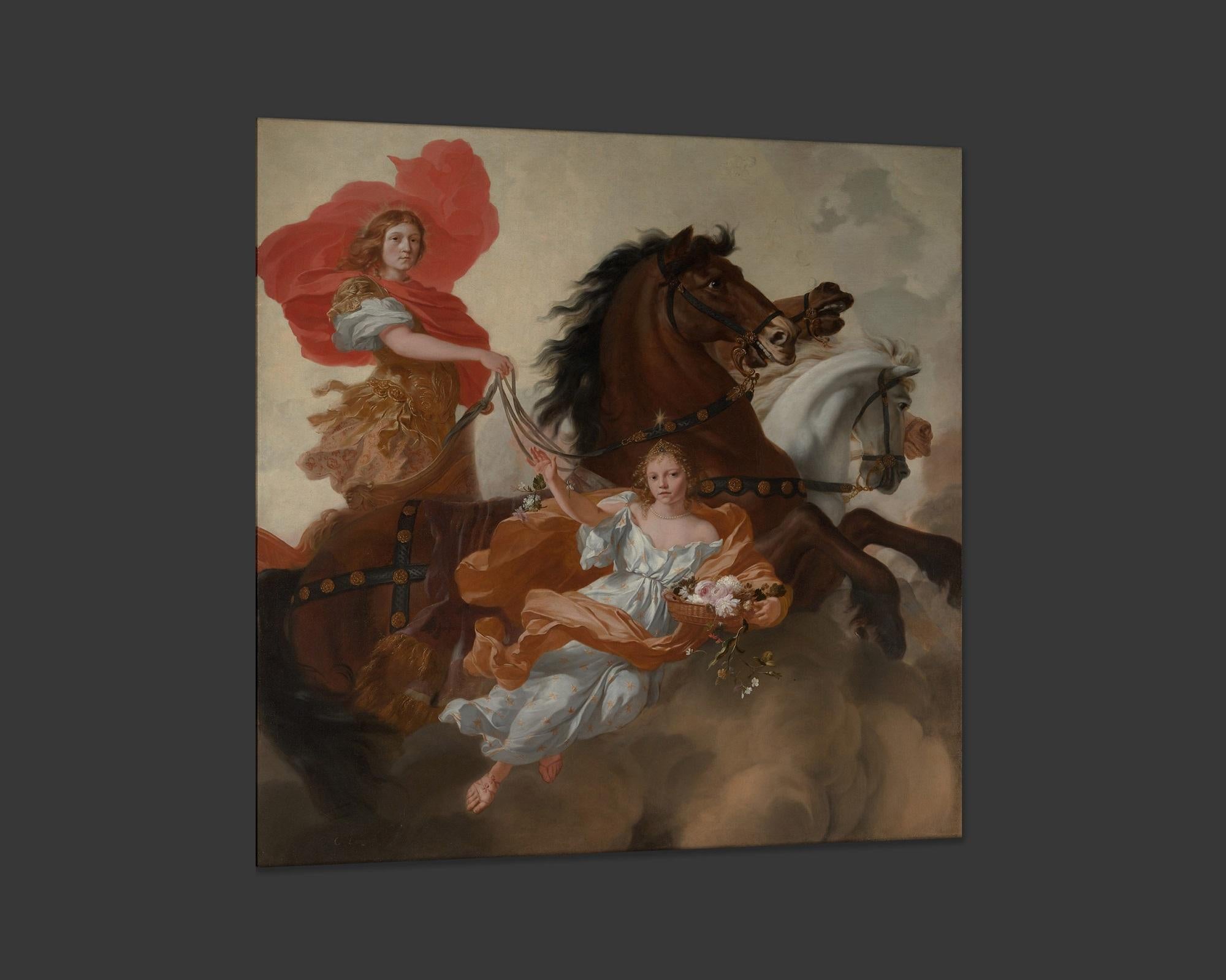 Dutch Apollo and Aurora, after Baroque Oil Painting by Gerard de Lairesse For Sale