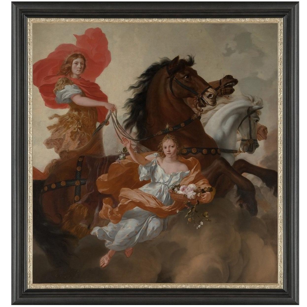 Apollo and Aurora, after Baroque Oil Painting by Gerard de Lairesse For Sale