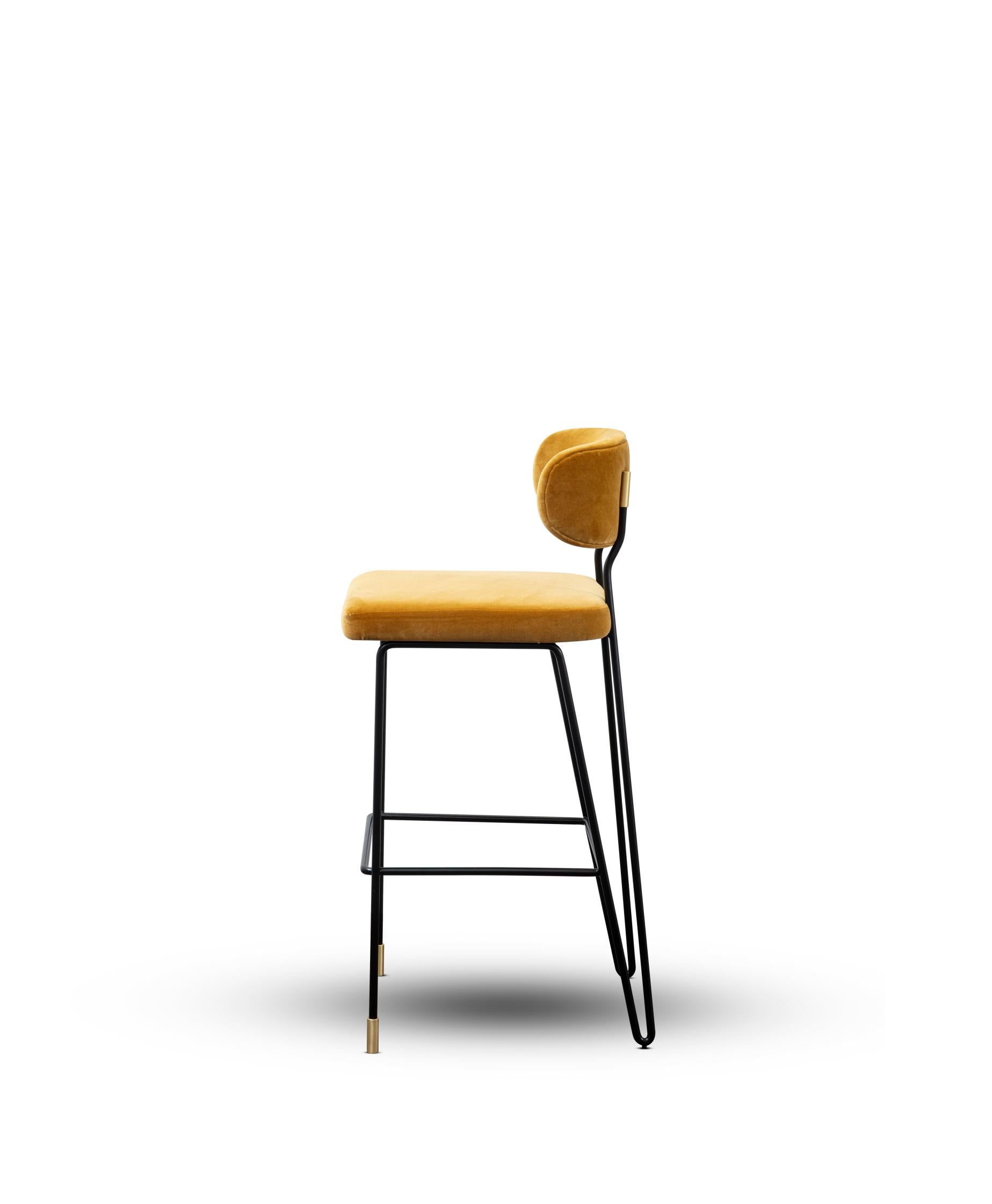 Portuguese Apollo Bar Stool by Duistt For Sale
