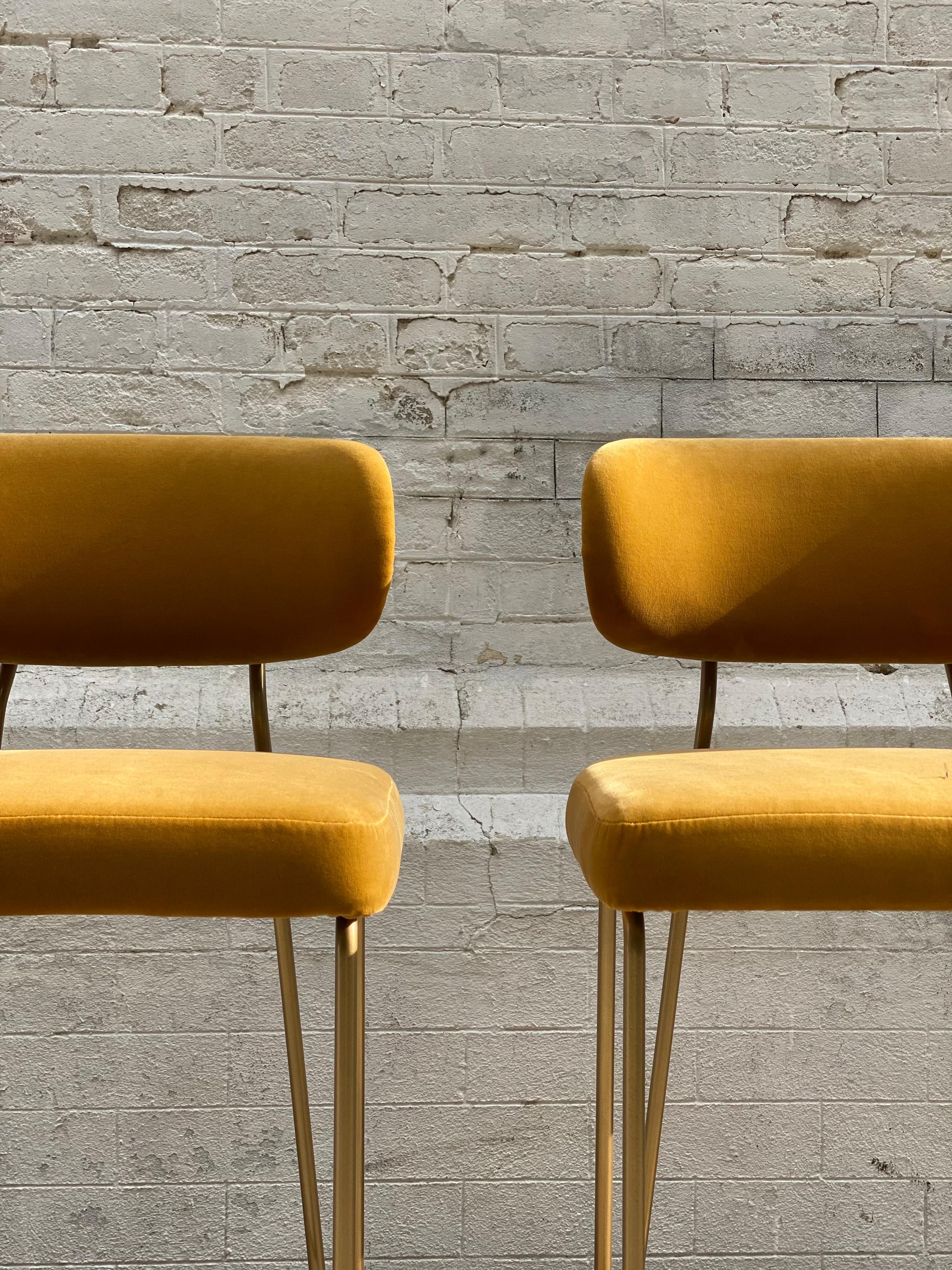 Brass Apollo Bar Stool by Duistt