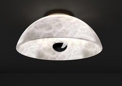 Apollo Bronze Ceiling Lamp by Alabastro Italiano