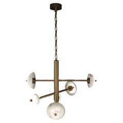 Apollo Bronze Pendant Lamp by Alabastro Italiano