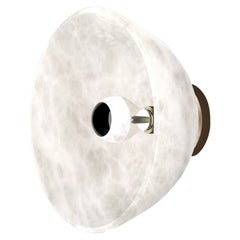 Lampe murale Apollo en bronze par Alabastro Italiano