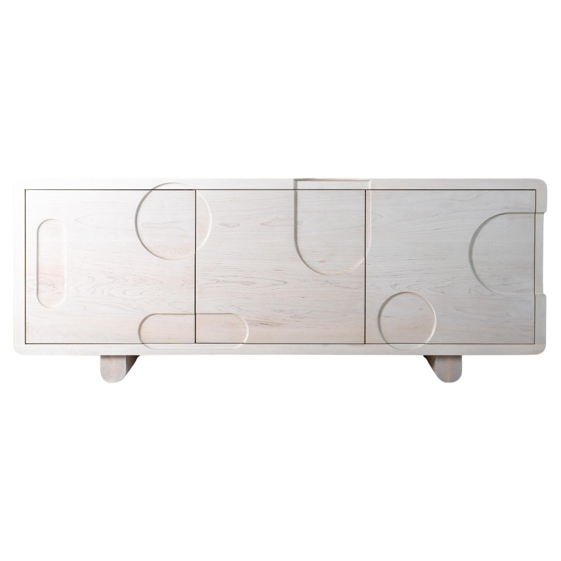 Apollo Cabinet - Hand carved from Solid Maple