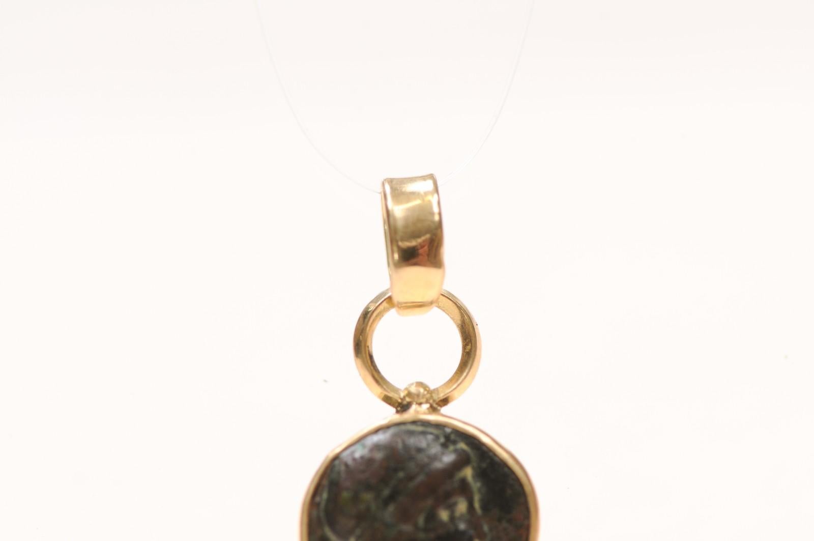 Apollo [Münze]-Anhänger aus 18K Gold (nur Anhänger) im Angebot 1