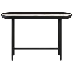 Apollo Contemporary Console in Marble and Wood