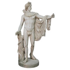 Apolo del Belvedere en mármol