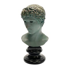 Apollo Faux Bronze Museum Replica Bust by Alva Studio