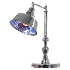 Apollo Jewelers Counter Lamp with Quilted Mercury Glass Reflector