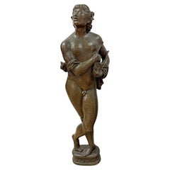 "Apolo", gran escultura Art Decó de bronce con desnudo masculino para transatlántico, 1948