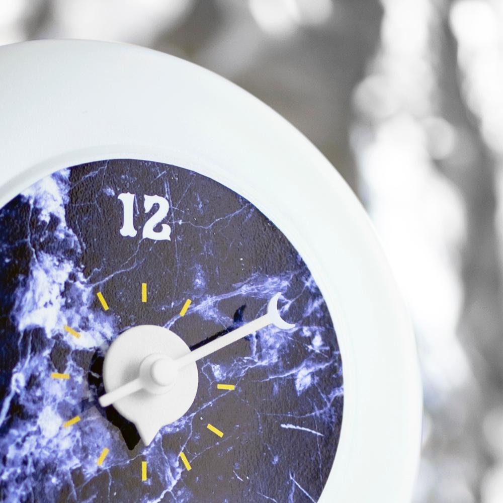 Post-Modern Apollo Mantel Clock by Edvin Klasson