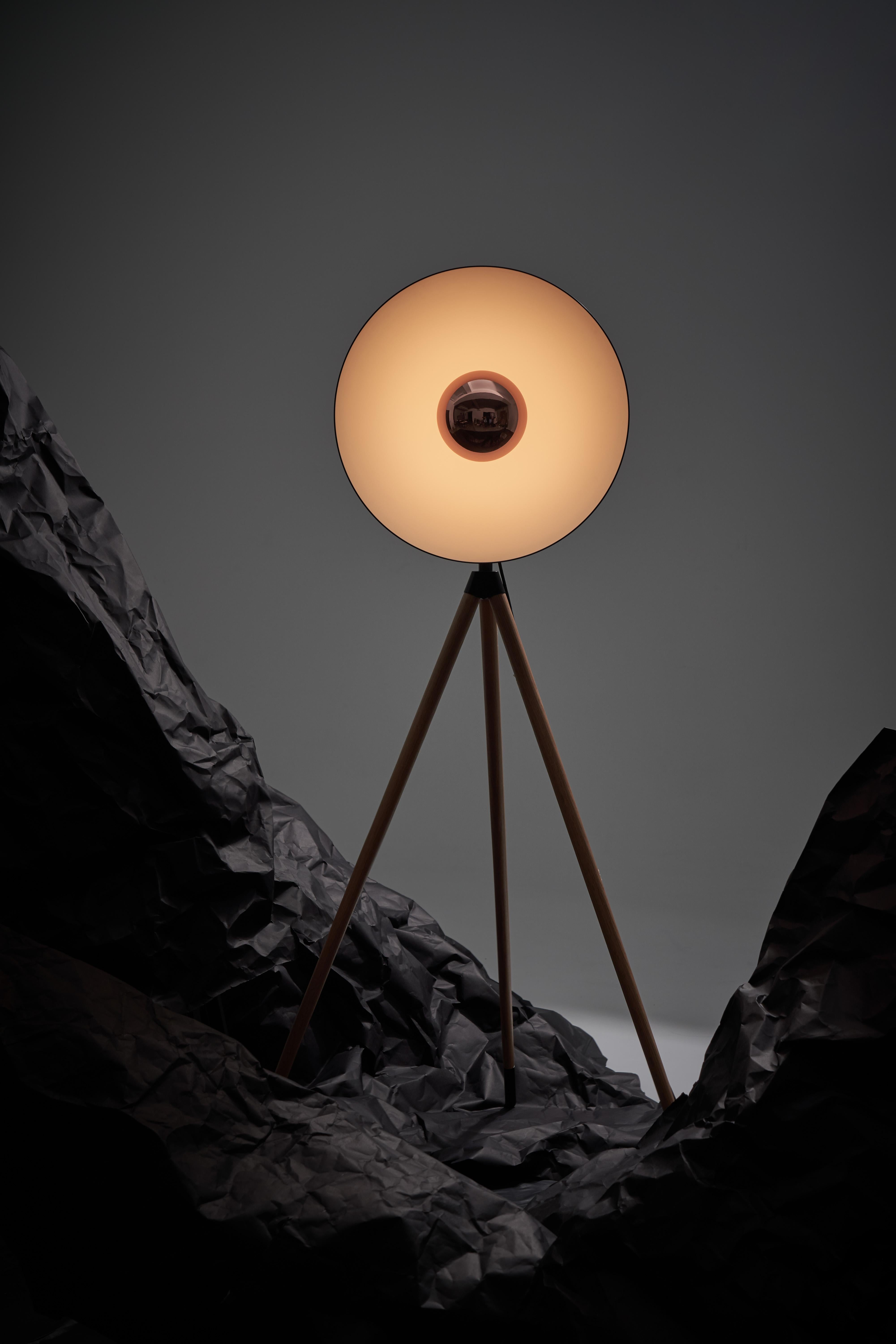 Aluminum Apollo Mega Floor Lamp For Sale