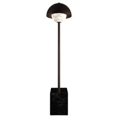 Apollo Ruggine Of Florence Metall-Stehlampe aus Metall von Alabastro Italiano
