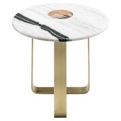 Apollo-Beistelltisch aus Bronzemetall