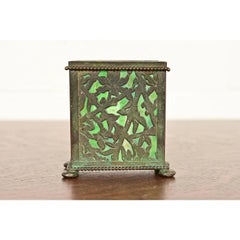 Apollo Studios New York Arts & Crafts Grapevine Pattern Bronze Card Holder