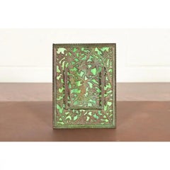 Apollo Studios New York Arts & Crafts Grapevine Pattern Bronze Picture Frame