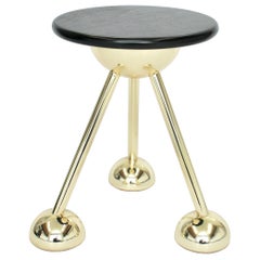 Apollo Tripod Side Table in Gold by Connor Holland