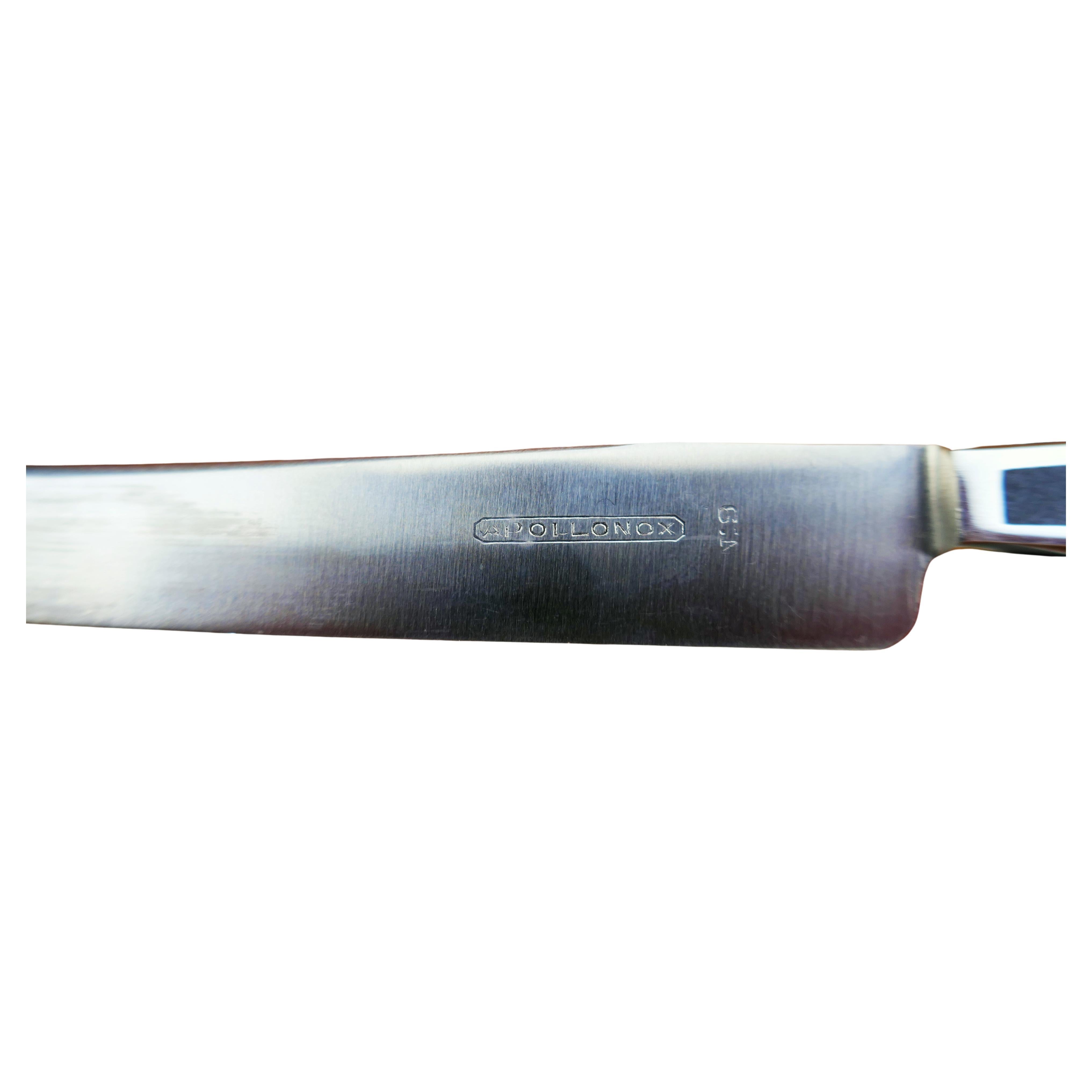 Apollonox Fischbesteck (Stahl) im Angebot