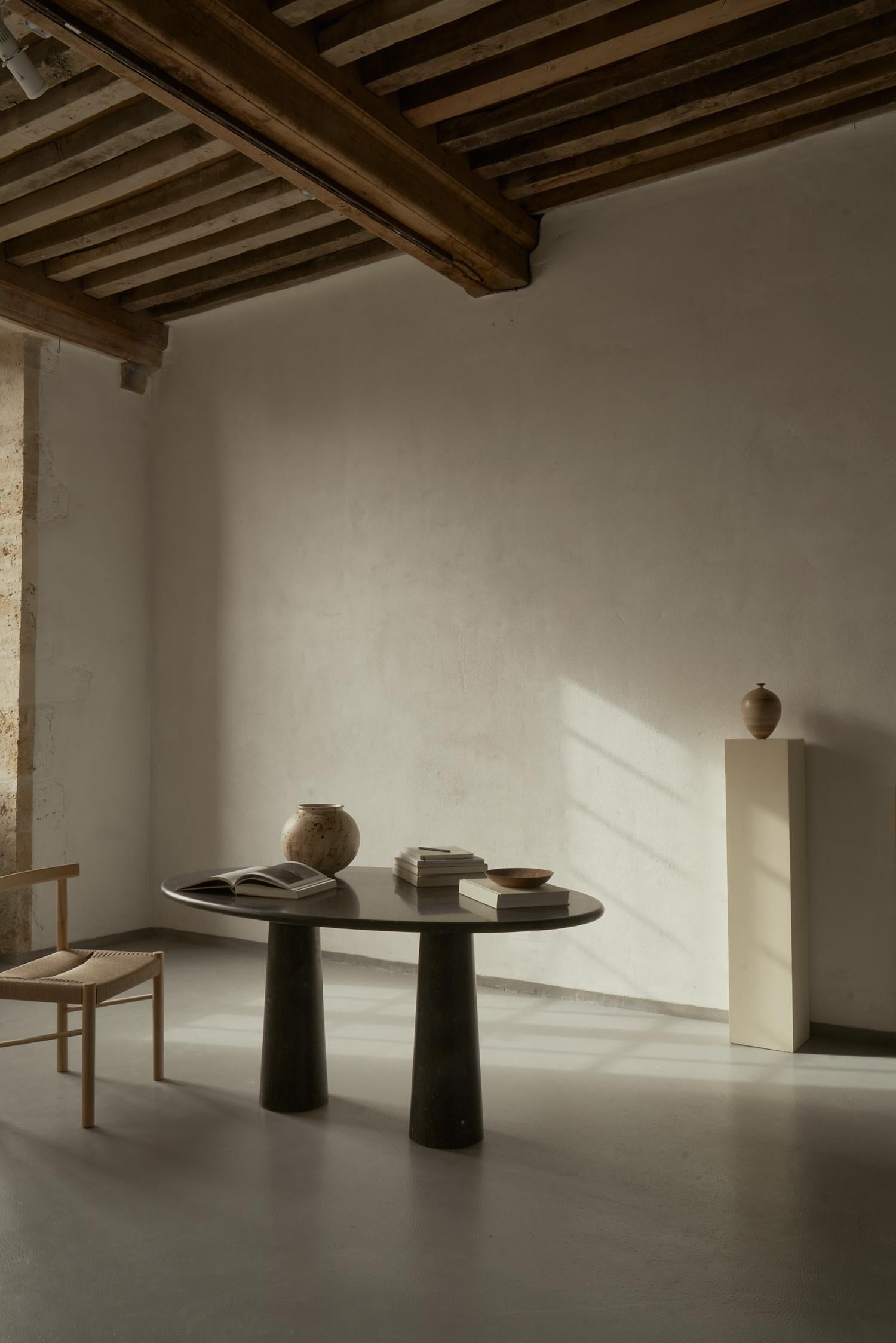 Table de salle à manger Aponi Nero Belga de La Lune en vente 2