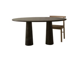 Aponi Nero Belga Dinner Table by La Lune