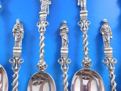 Apostles by Gorham Sterling Silver Flatware Set 13 pieces Large