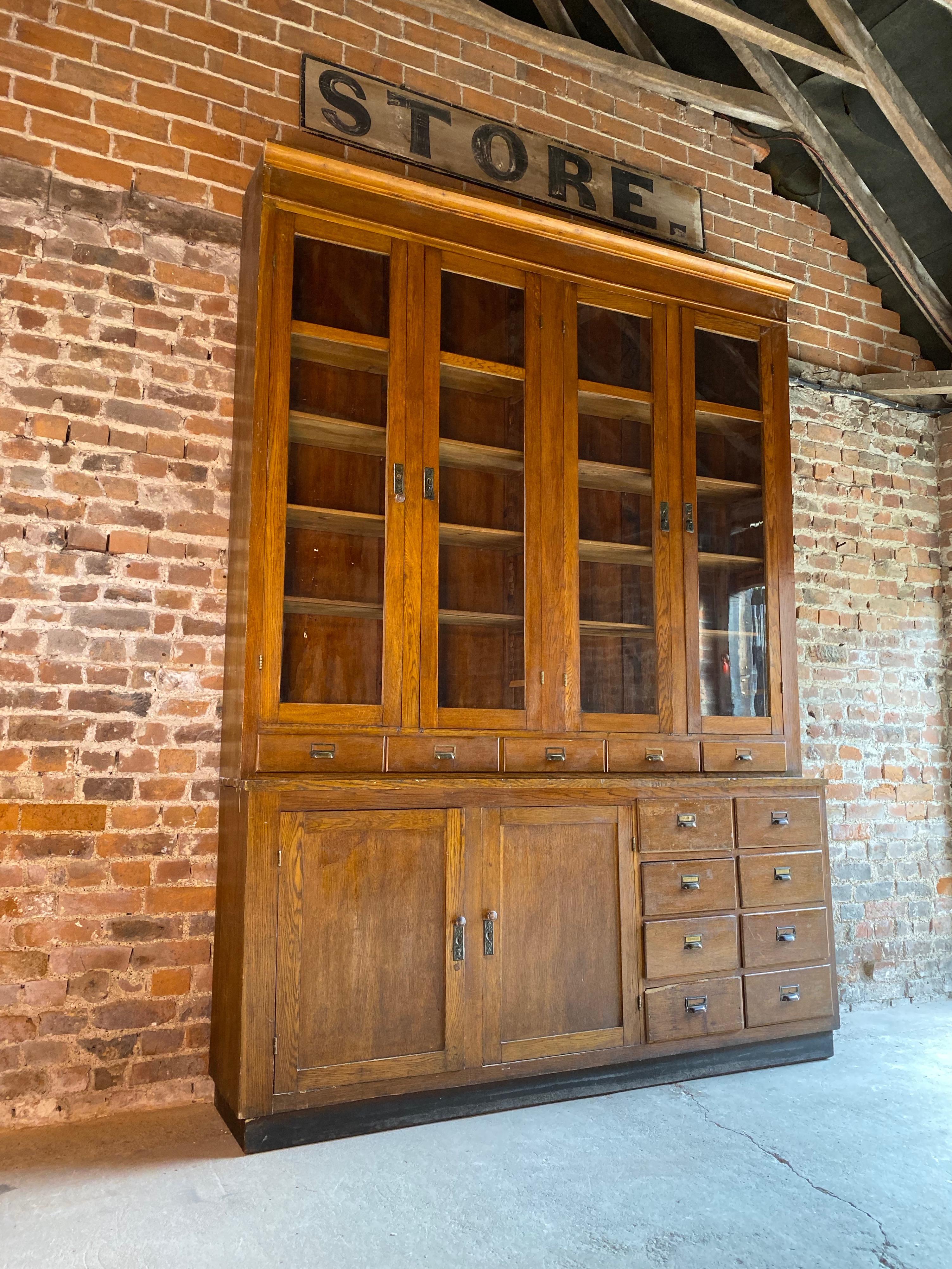 Industrial Apothecary Cabinet circa 1920s Number 5