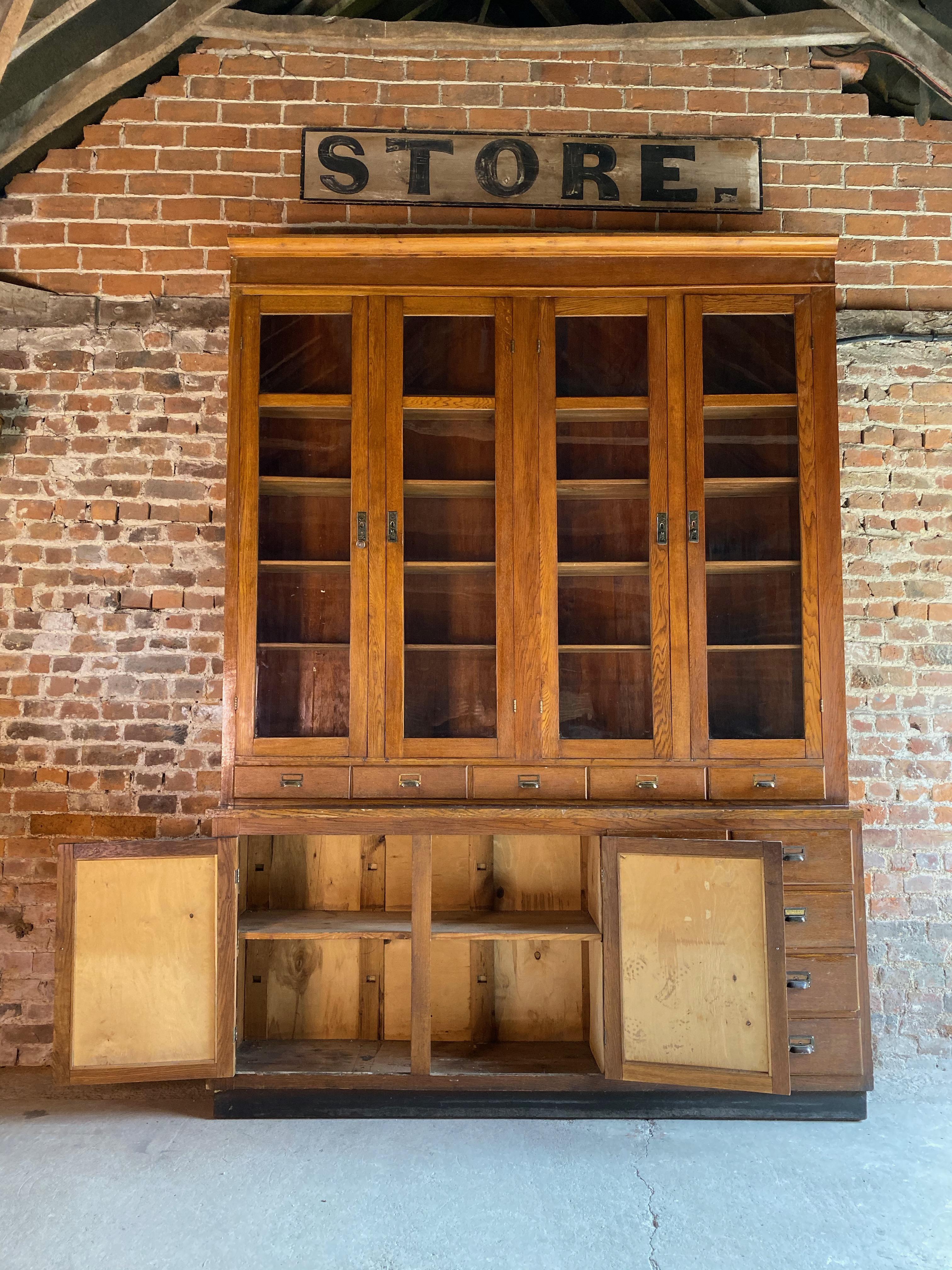 Early 20th Century Apothecary Cabinet circa 1920s Number 5