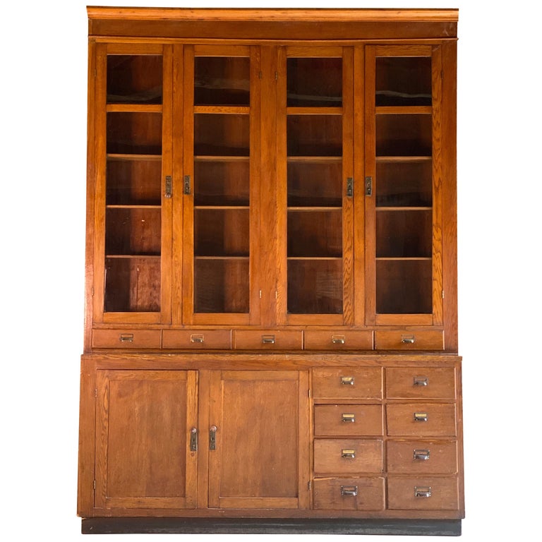 Apothecary Cabinet circa 1920s Number 5 For Sale at 1stdibs