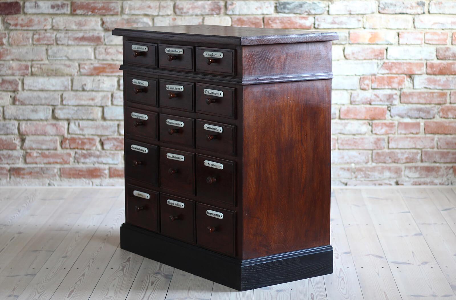 Apothecary Chest of Drawers, Early 20th Century For Sale 4