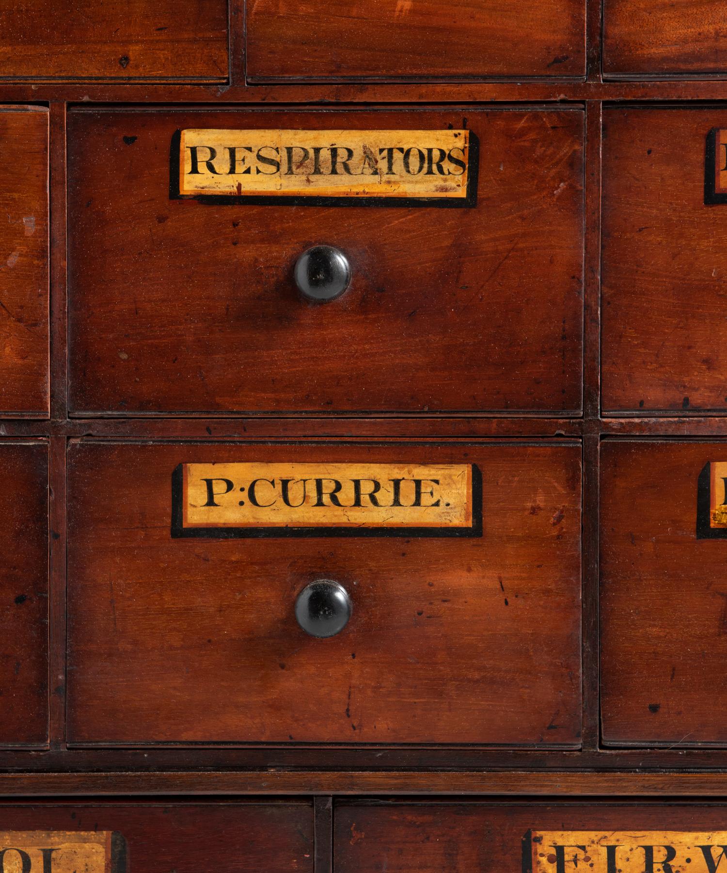 Apothecary Chest of Drawers, England, circa 1890 at 1stDibs