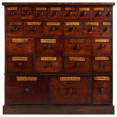 Apothecary Chest of Drawers, England, circa 1890