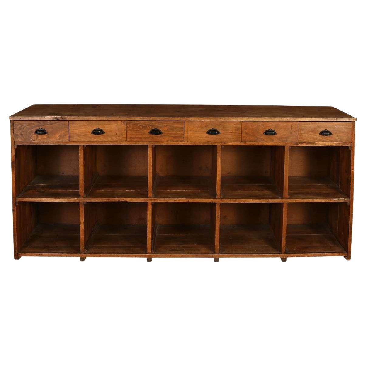 Apothecary Console Table For Sale