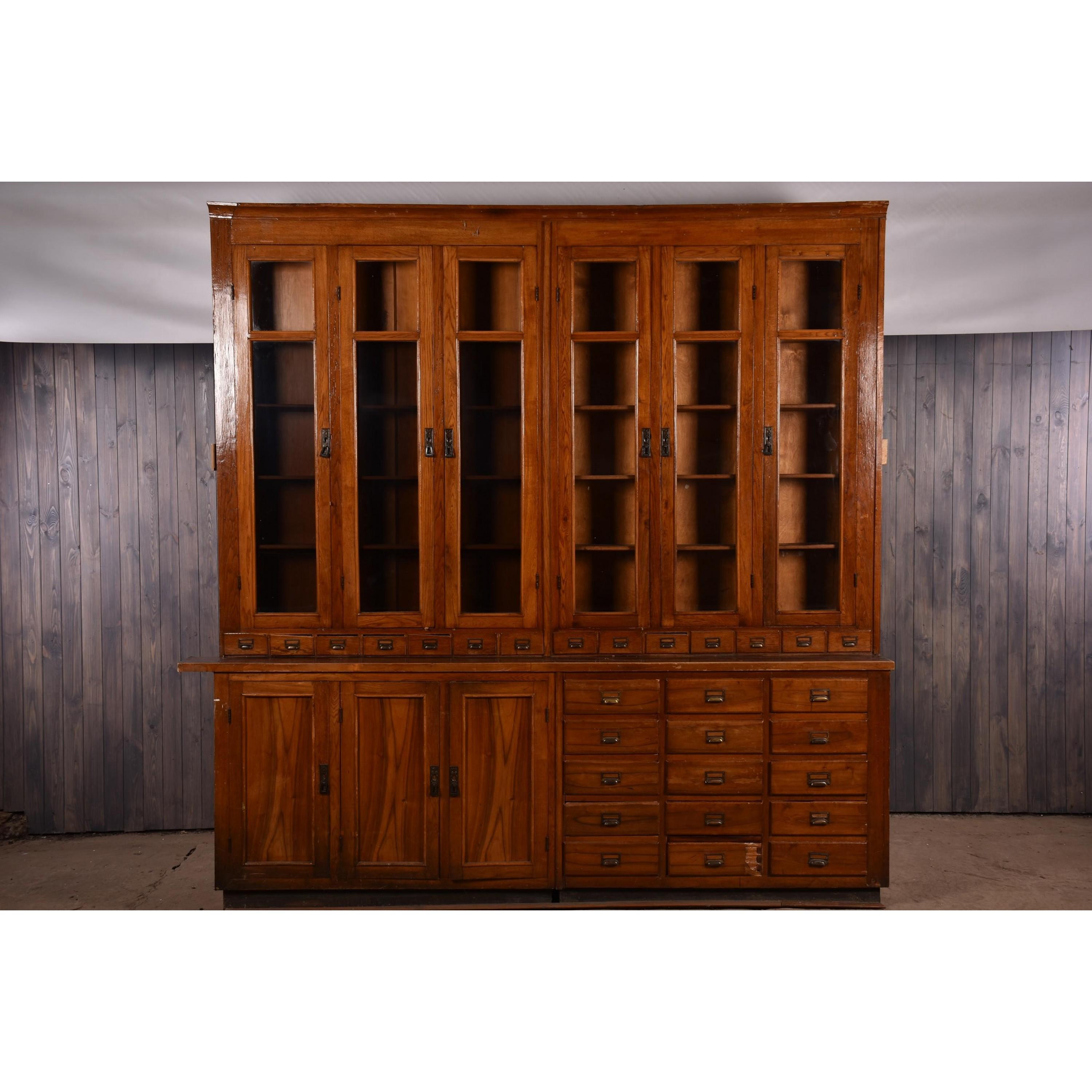 Apothecary Display Cabinet circa 1920s Number 7 1