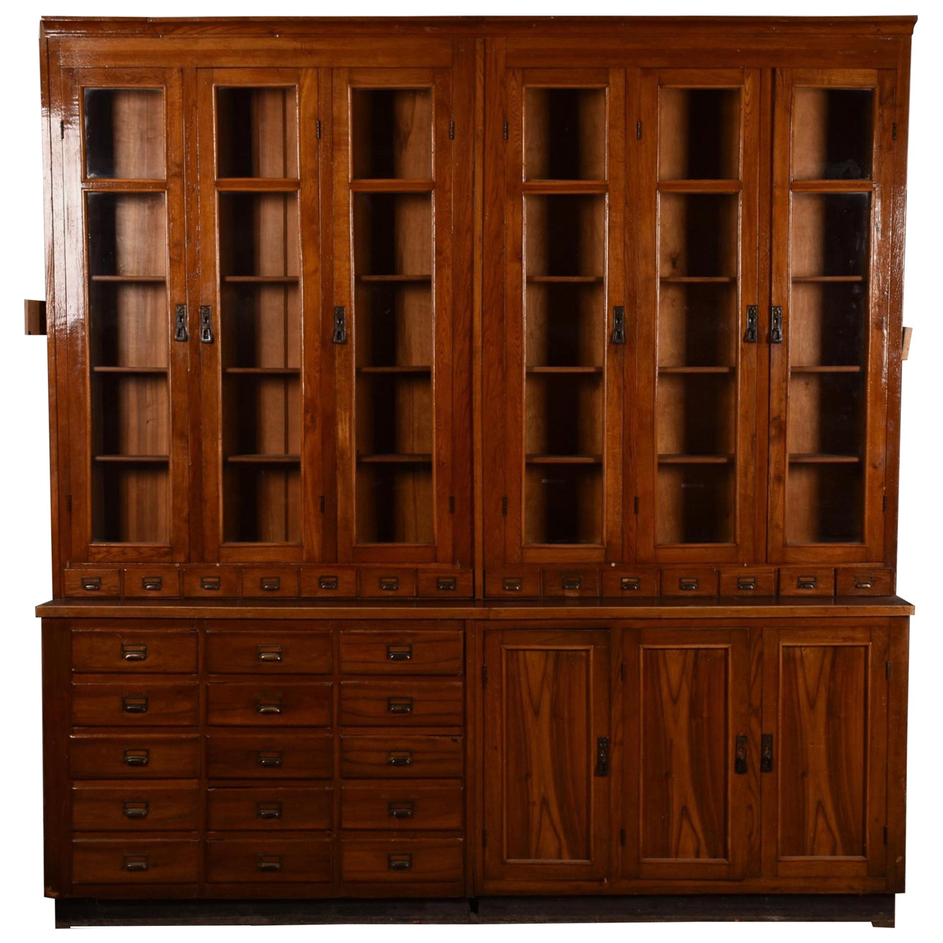 Apothecary No.8


Apothecary display cabinet circa 1930s number 8
Apothecary / Pharmacy / Chemist / Shop Display / Restaurant cabinet, circa 1930s

Large Apothecary Pharmacy beech display cabinet dating to circa 1930s, This piece is one of