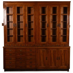 Vintage Apothecary Display Cabinet circa 1930s Number 8