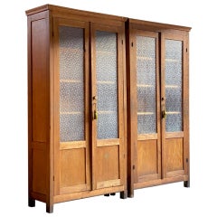 Apothecary Haberdashery Cabinets circa 1930s Numbers 1, 3, 6, 7