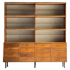 Used Apothecary Haberdashery Display Cabinet circa 1930s Number 12