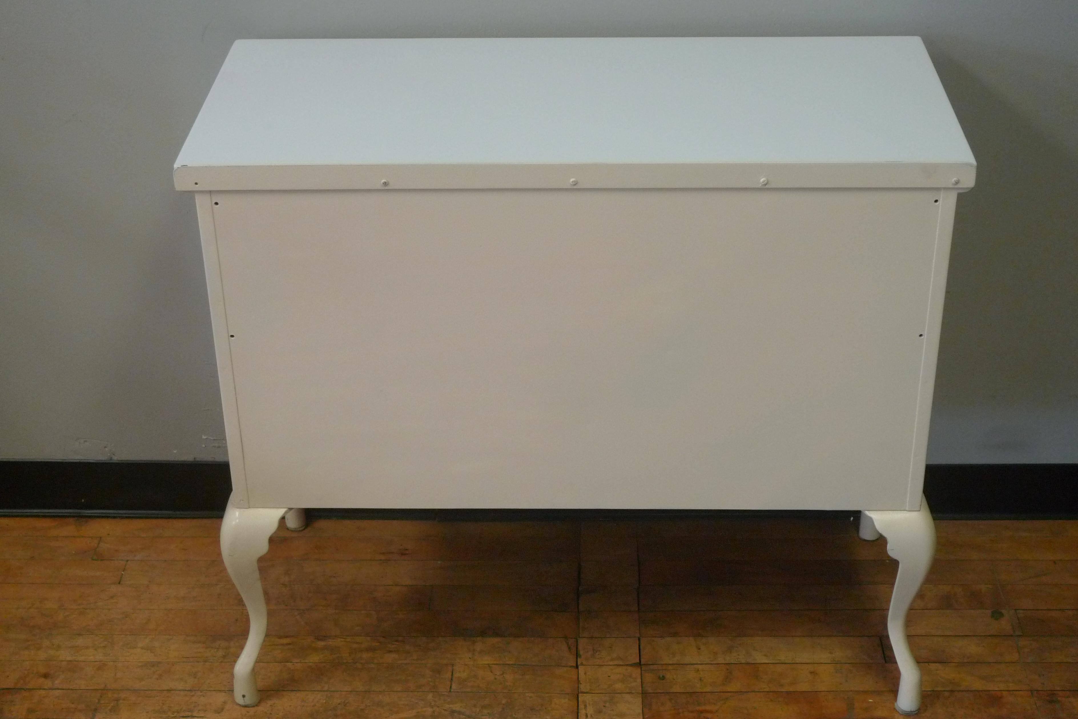 Apothecary Medical Cabinet circa 1910 cabriole legs, milk glass top, refinished 3