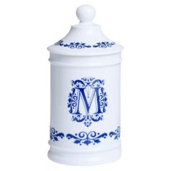 Apothecary Pot Ornements Collection Maison Manoï Limoges Porcelain