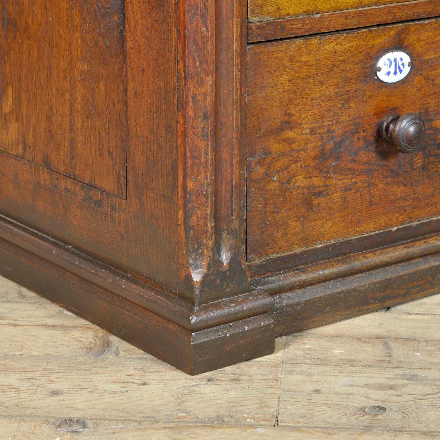 Apothecary's Chest of Drawers with Marble Top, 1930's 7