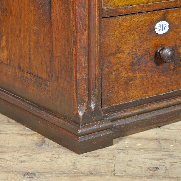 Apothecary's Chest of Drawers with Marble Top, 1930's 10