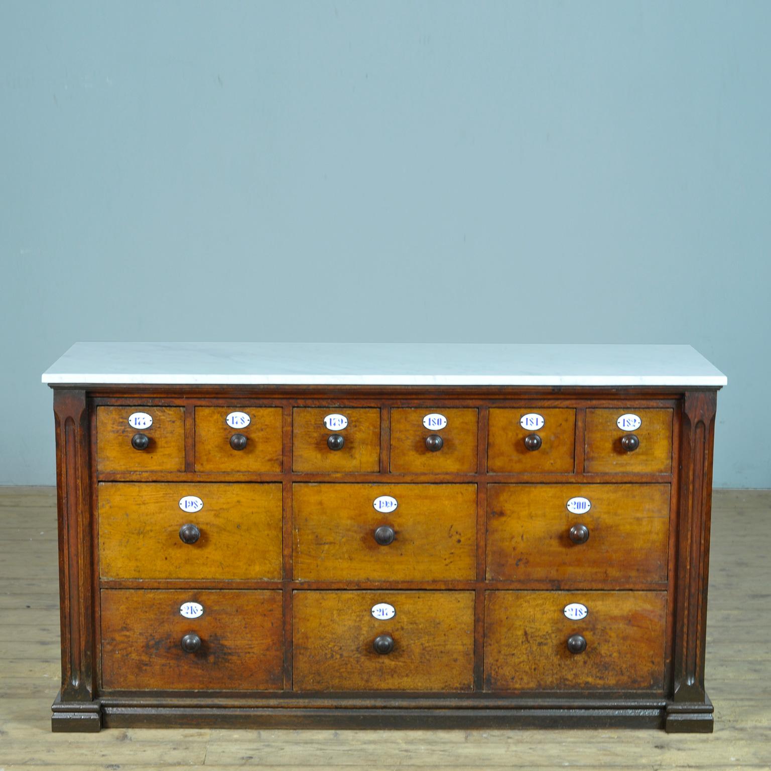 apothecary chest of drawers