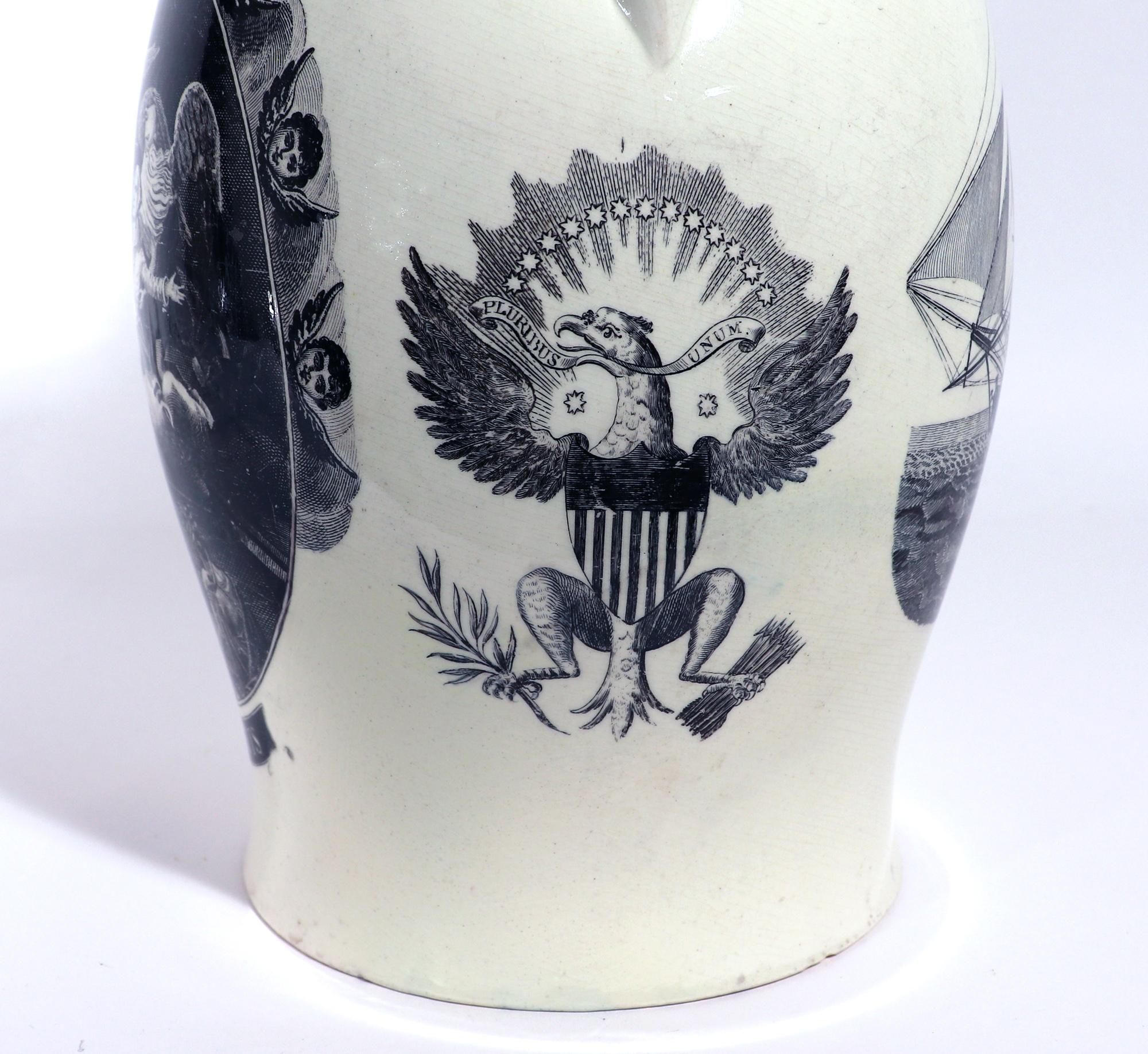 „Apotheosis“ von George Washington, Wedgwoodware-Krug im Angebot 4