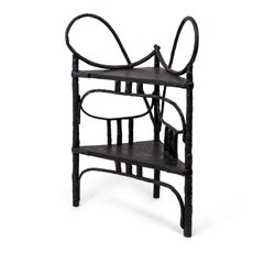 Appalachian Willow and Root Wood Corner Table