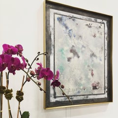 Appaloosa by Jessica Mayer Fine Art Textured Metal Canvas Cerused w/ Metal Waxes
