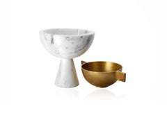 Studio A Neo Vessel Marmo Bianco Arabescato